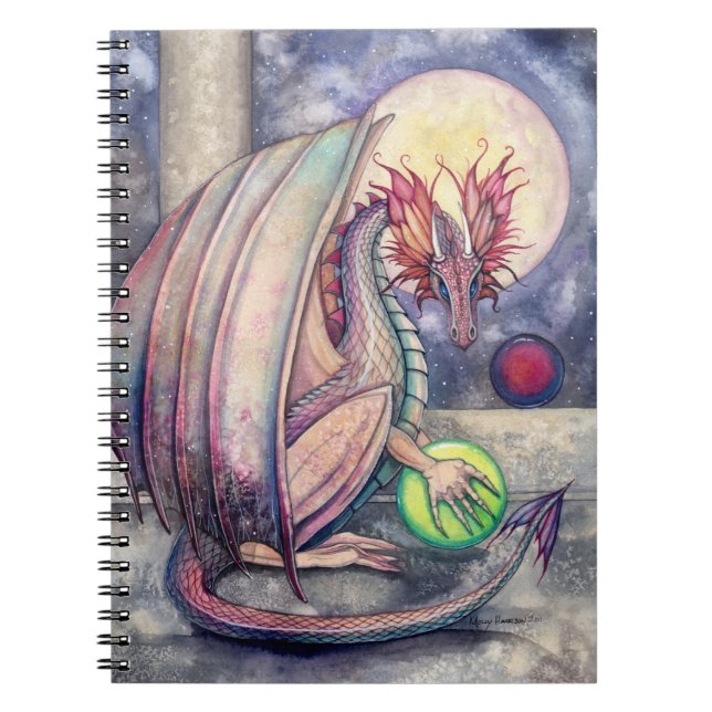 Cahier d'art de dragon fantastique (Devant)