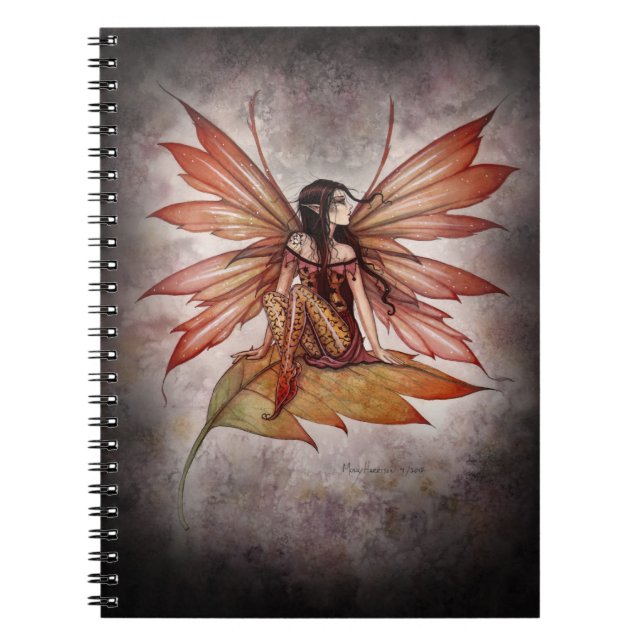 Cahier d'art de fantaisie fée par Molly Harrison (Devant)