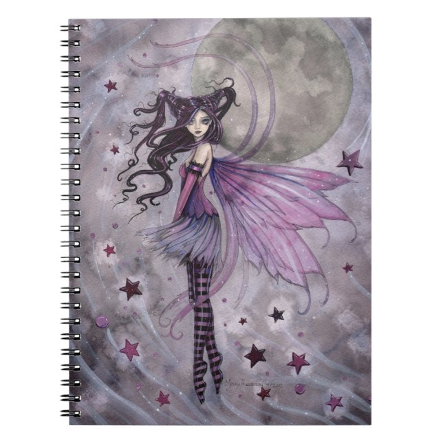 Cahier d'art de fantaisie gothique fée passion pou (Devant)