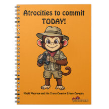 Cahier d'atrocités du macaque kaki