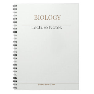 Cahier de biologie – Édition académique minimale