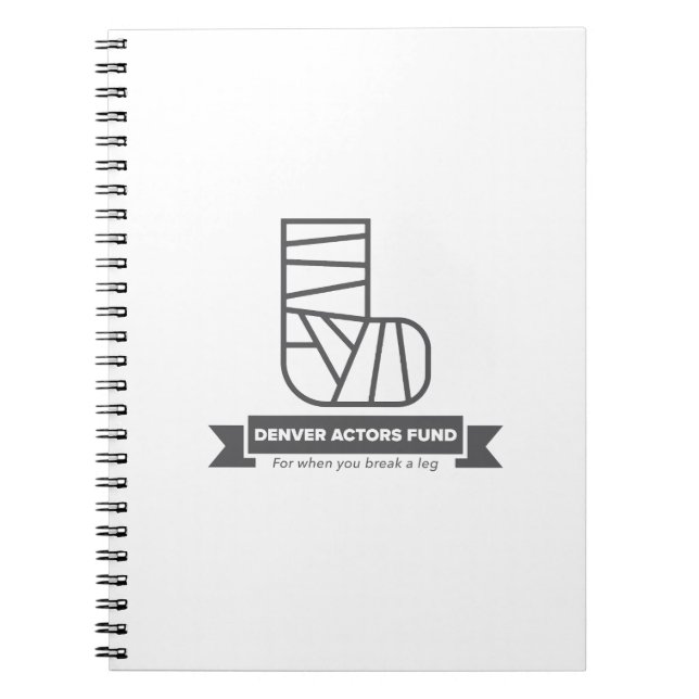 Cahier de cadeaux du Denver Actors Fund (Devant)