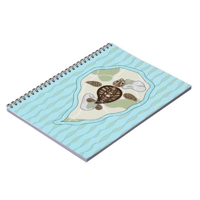 Cahier de Callie la Tortue Marine (Côté gauche)