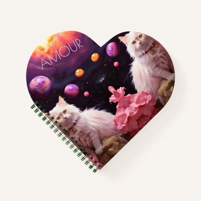 Cahier de chat pour les amoureux des chats  (Devant)