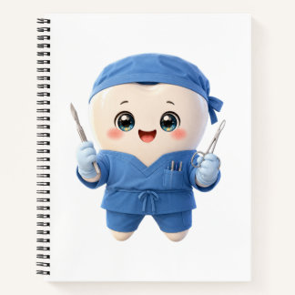 Cahier de chirurgien dentiste mignon – Cadeau drôl