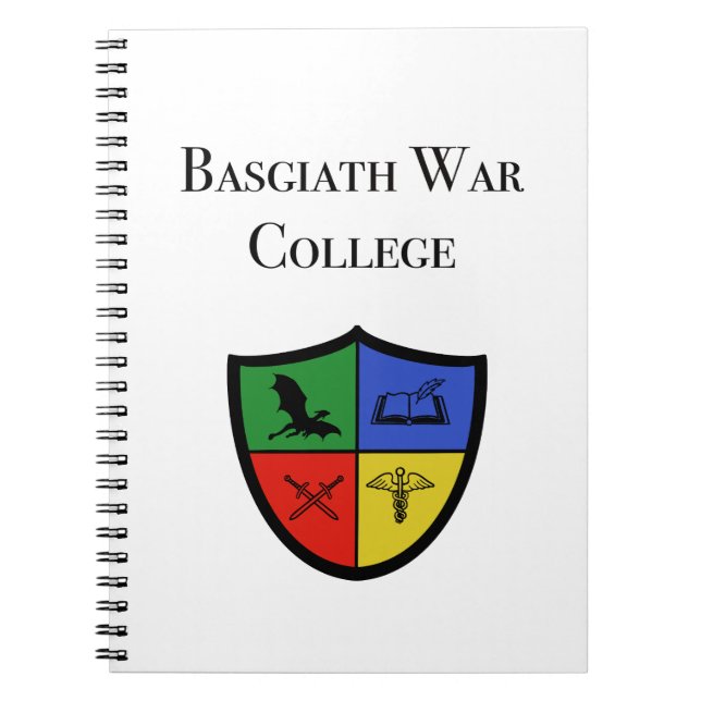 Cahier de collège inspiré de la fantasy (Devant)