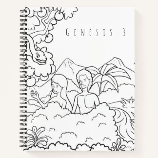Cahier de coloriage de la Bible Genèse 3 | Écritur
