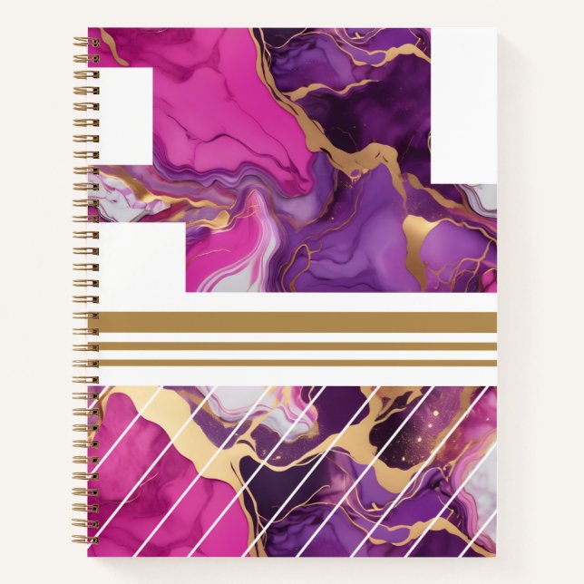 Cahier de composition abstrait  (Devant)