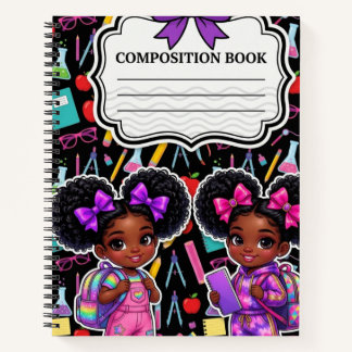 Cahier de composition Black Girl Magic Mignon Écol