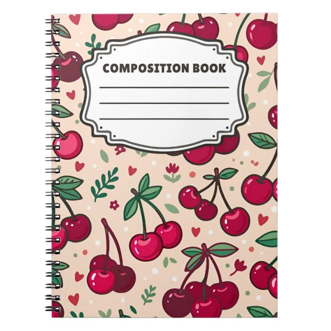 Cahier de composition Cerise Mignon (Devant)