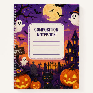 Cahier de composition Halloween effrayant