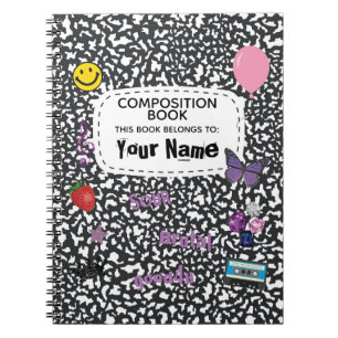 Cahier de composition Spiral Notebook pour rêves d