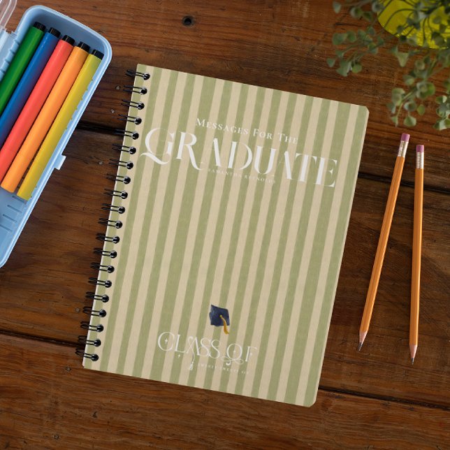 Cahier de conseils et messages de fin d'études (Créateur téléchargé)