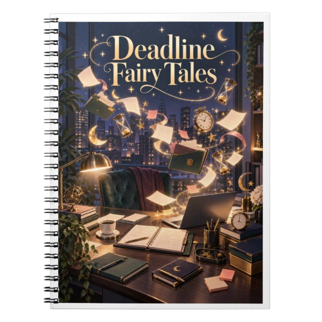 Cahier de Contes de Fées de Dernier Délai ✨ (Devant)