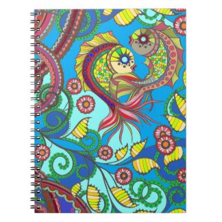 Cahier de couleur de poisson