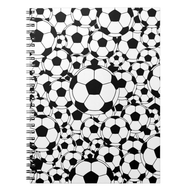 Cahier de couverture pour fan de football  Journal (Devant)