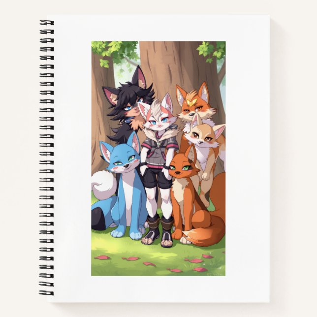 Cahier de croquis Kitty Club (Devant)