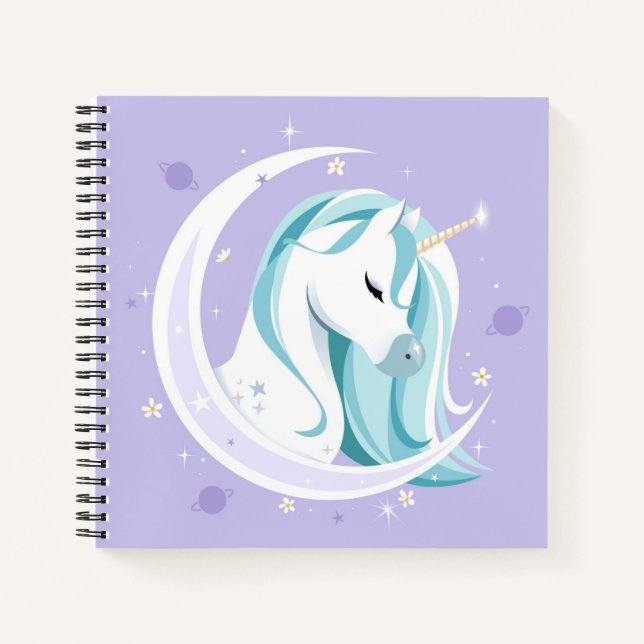 Cahier de croquis Licorne (Devant)