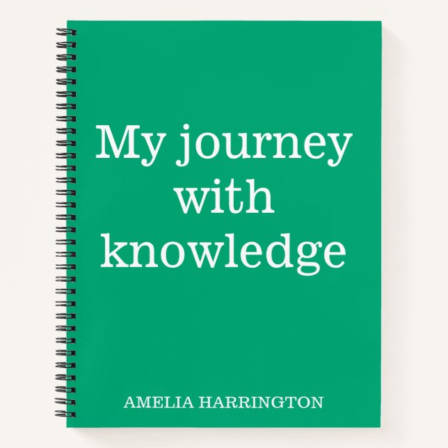 Cahier de croquis personnalisé (Devant)