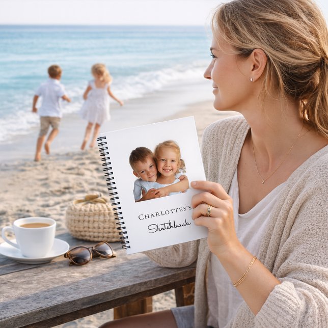 Cahier de croquis photo personnalisé enfants (Créateur téléchargé)