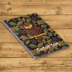 Cahier de dessin de hibou