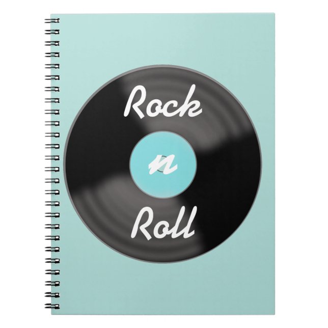 Cahier de disques Rock N Roll (Devant)