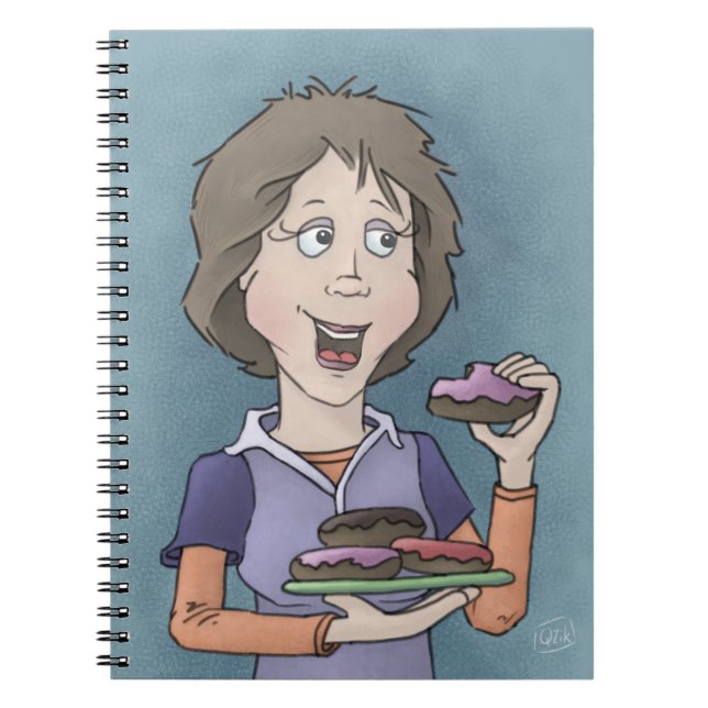 Cahier de donuts avec pépites (Devant)