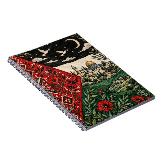 Cahier de drapeau palestinien