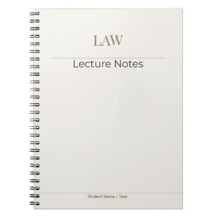 Cahier de droit – Édition académique minimale