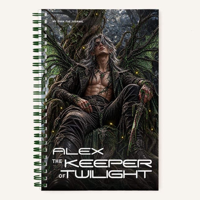 Cahier de Fées Crépusculaires Fantastiques (Recto)