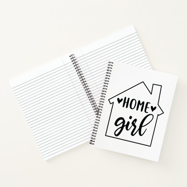 Cahier de fille de la maison (agent immobilier) (Intérieur)