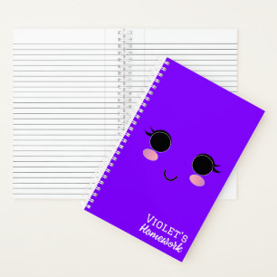 Cahier de fille Kawaii