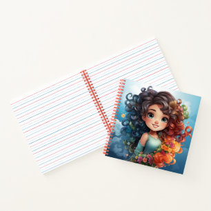 Cahier de fille mignonne