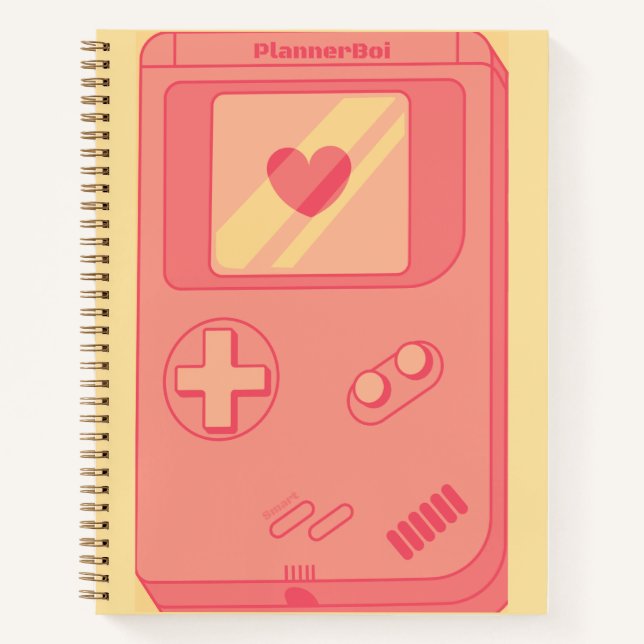 Cahier de Gamer Girl (Devant)