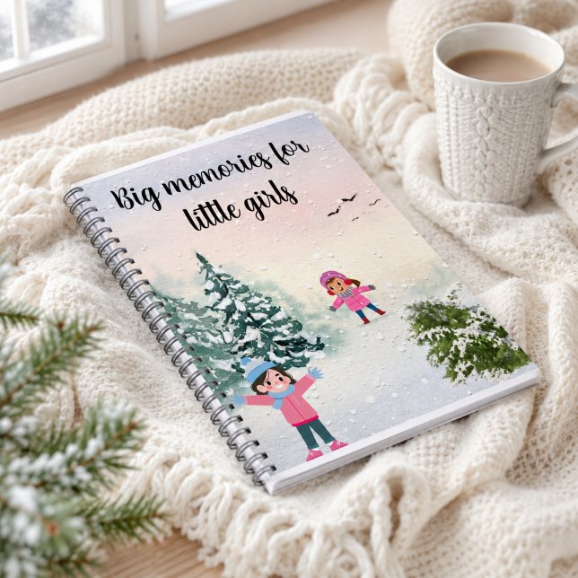 Cahier de jour de neige d'hiver (Créateur téléchargé)