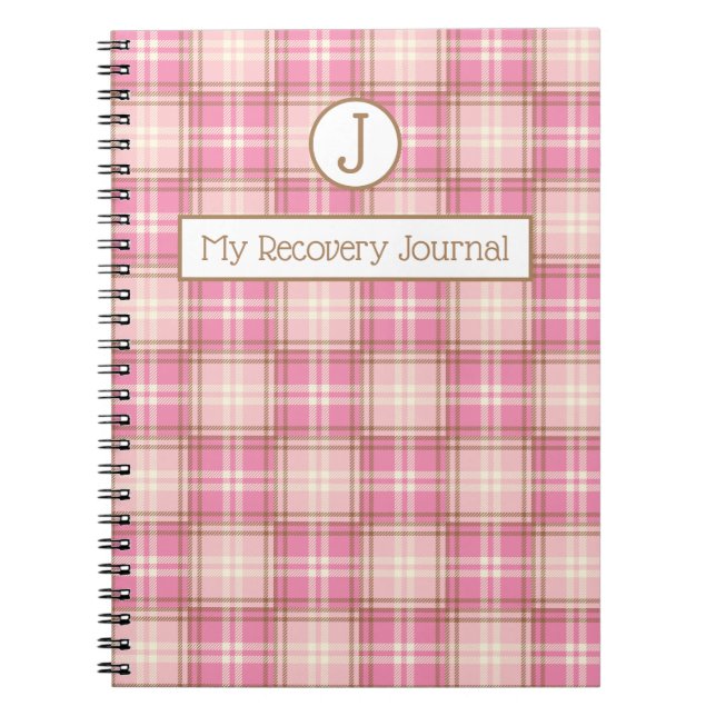 Cahier de journal de rétablissement (Devant)