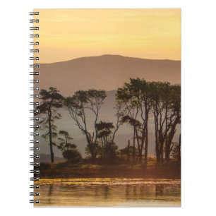 Cahier de la Côte Irlandaise au Coucher du Soleil