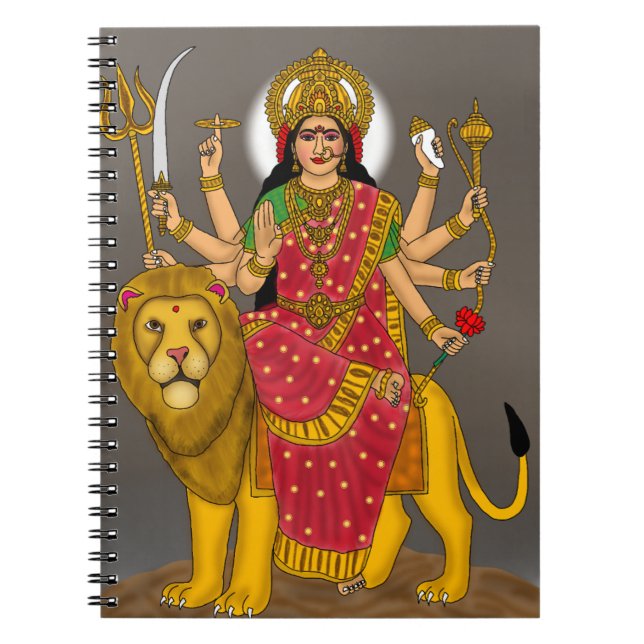 Cahier de la déesse Durga (Devant)