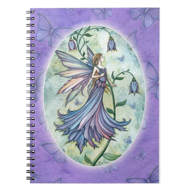 Cahier de la Fée de la Fleur Bleue du Matin (Devant)