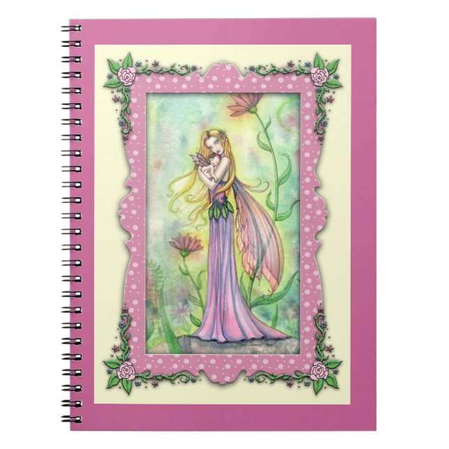 Cahier de la fée de la mère et du bébé, aucun cade (Devant)