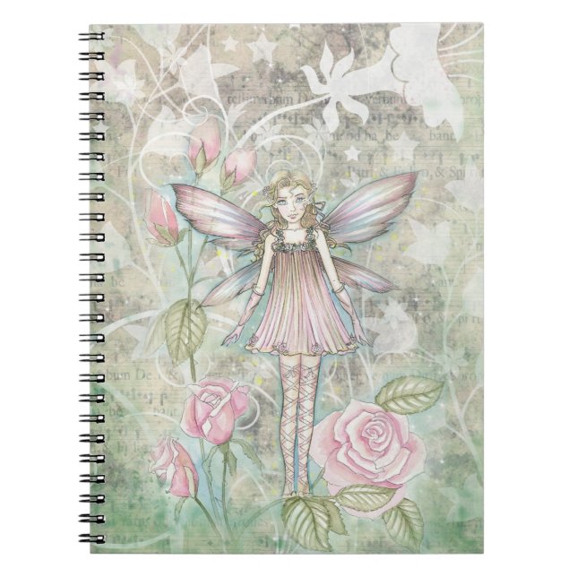 Cahier de la Fée de la Rose Mignonne (Devant)