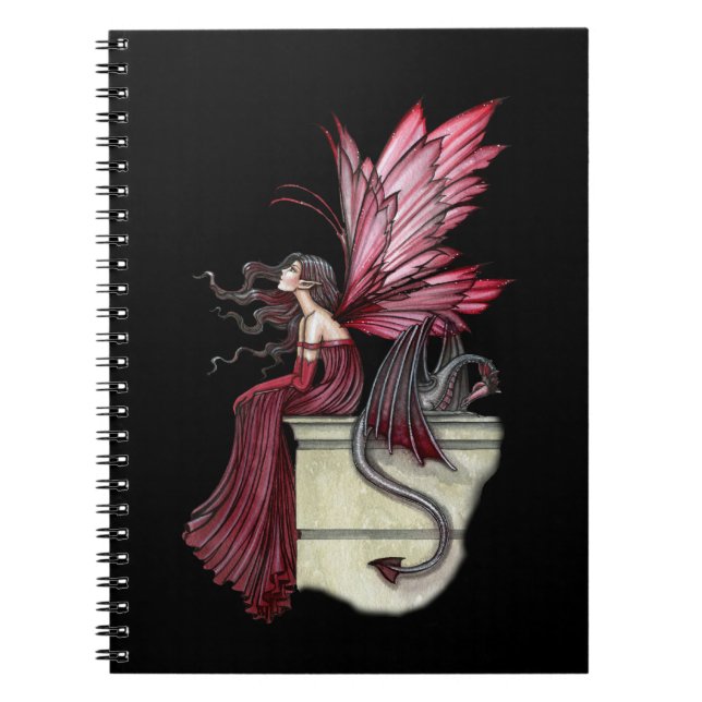Cahier de la fée rubis agitée et du dragon (Devant)