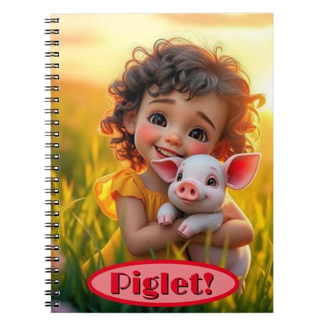 Cahier de la petite truie Copains de la ferme (Devant)