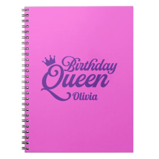 Cahier de la Reine d'anniversaire