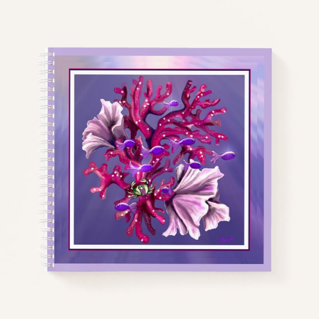 Cahier de la Sirène de l'Océan Violet (Devant)