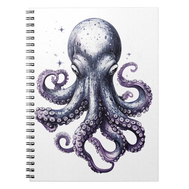 Cahier de la vie océanique Pieuvre (Devant)