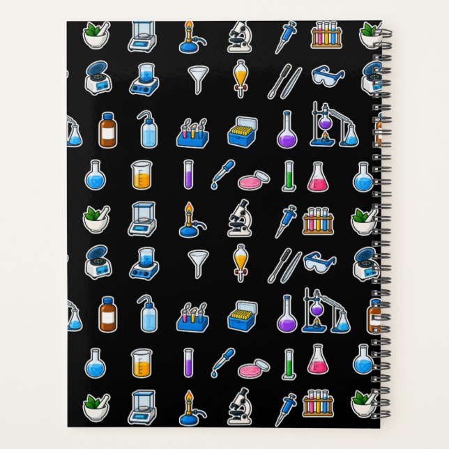 Cahier de laboratoire personnalisé | Science perso (Dos)