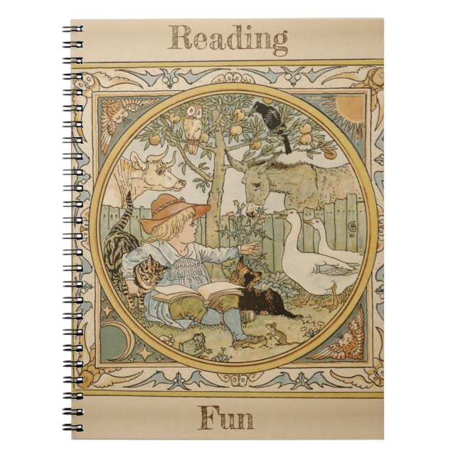 Cahier de lecture amusante (Devant)
