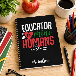 Cahier de l'éducateur de mini-humains – Professeur