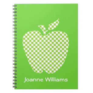 Cahier de l'enseignant à pomme verte vérifiée